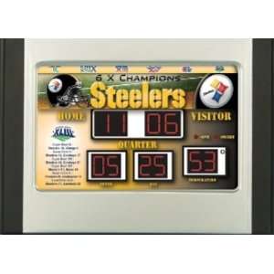  Steelers Scoreboard Alarm Clock