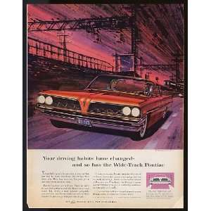    1961 Pontiac Bonneville Vista Print Ad (8027)