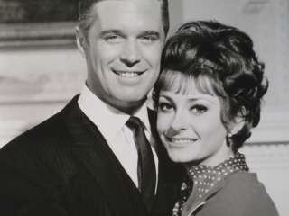 George Peppard & Elizabeth Ashley 1965 B&W Still (AG10)  