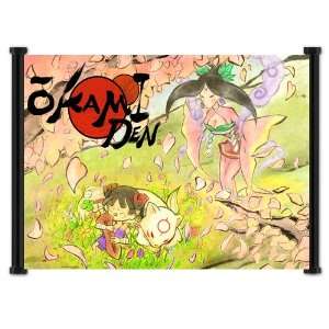  Okamiden Game Fabric Wall Scroll Poster (42x31) Inches 