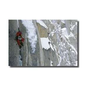  Climber Karakoram Mountains Pakistan Giclee Print