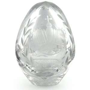 Faberge St. Petersburg Crystal Petite Egg Collection Clear 