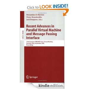 Recent Advances in Parallel Virtual Machine and Message Passing 