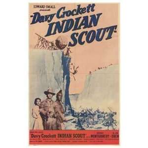  Davy Crockett Indian Scout PREMIUM GRADE Rolled CANVAS Art 