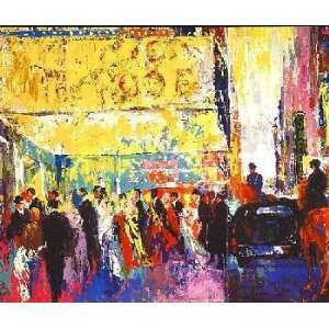  LeRoy Neiman   Opening Night on Broadway Hand Pulled 