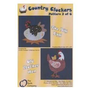 The Quilt Company Country Cluckers Pattern 2 The Big Egg/Old Mother 