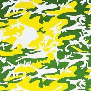  Camouflage, 1987 (green, yellow, white)   Poster by Andy 