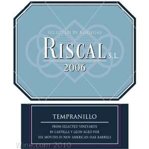  Marques de Riscal Tempranillo 2006 Grocery & Gourmet Food