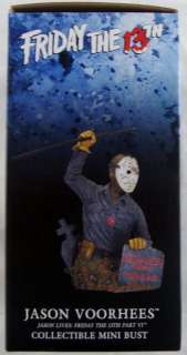 Friday the 13th Jason Vorhees Collectible Mini Bust Gentle Giant MIP 