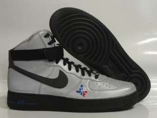 Nike Air Force 1 Hi Prm LE Grey Black Sneakers Mens 13  