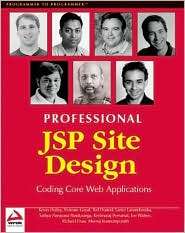 Pro JSP Site Design, (1861005512), Wrox Author Team, Textbooks 
