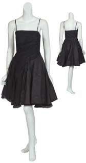 Voluminous DIDIER LUDOT Black Lace Dress $3750 8 NEW  