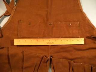 WW2 US ARMY AIR CORPS B1 MECHANICS APRON / UNISSUED  