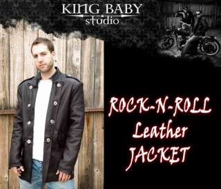 King Baby Studios Leather Jacket Rock RUNYON CANYON  
