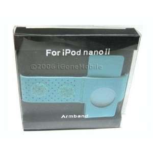  Ocean Blue Sport Arm Band Apple iPod Nano 1st 2nd Gen  