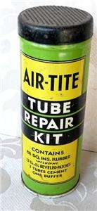 1930s AIR TITE TIN TUBE REPAIR KIT, With Contents, Gem Auto Products 