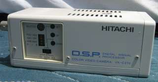 HITACHI VK C370 COLOR VIDEO CAMERA VK C370  