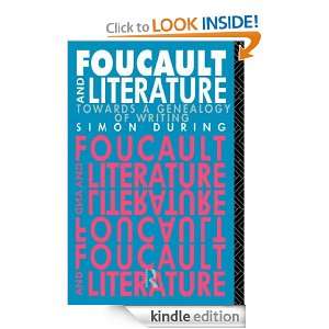 Foucault and Literature (New Accents Series) Simon During  