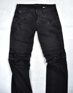 JULIUS_7 Black Waxed Moto Arc Jeans 2 SS 10 Neurbarnvolker  