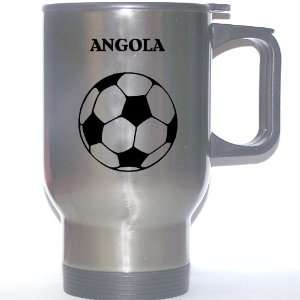  Angolan Soccer Stainless Steel Mug   Angola Everything 