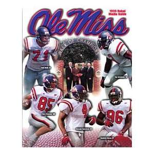  1999 University of Mississippi Unsigned Media Guide 