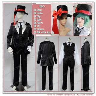 VOCALOID MIKUO Mr Alice Cosplay Costume Any Size  