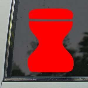  Naruto Red Decal Gaara Anime Car Truck Window Red Sticker 