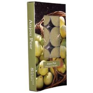  Anjou Pear 8 Pack Scented Tea Light Candles Case Pack 16 