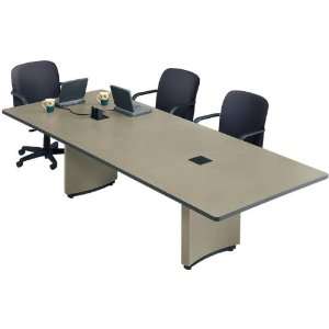  12 Rectangular Conference Table with Plinth Base by Abco 