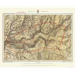  USGS TOPO MAP YOSEMITE QUAD CALIFORNIA (CA) 1879