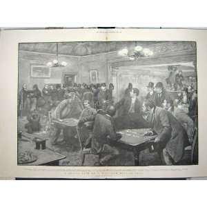  1894 POLICE RAID WEST END BETTING CLUB GAMBLING LONDON 