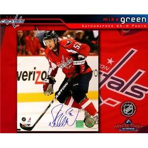  Mike Green Washington Capitals Autographed/Hand Signed 