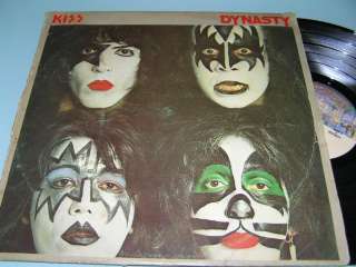 KISS DYNASTY 1979 CASABLANCA RECORDS RARE ISRAELI LP  