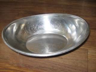 VINTAGE ALESSI STAINLESS STEEL OVAL FRUIT BOWL, MADE IN ITALY, VERY 