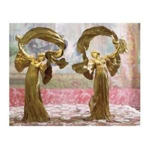  Dancing Figures from a Table Centrepiece, Sevres, 1900 Art 