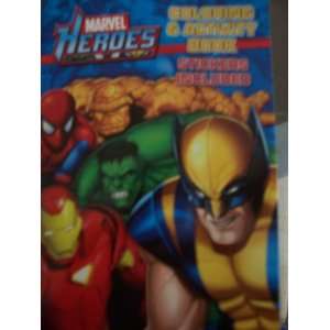  Heroes Coloring & Activity Book with Stickers (2009) Toys & Games