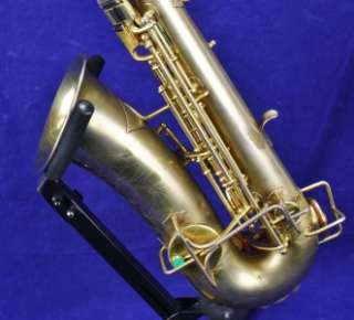 Vintage 1929 The Buescher True Tone Alto Saxophone Sax   Gold Plated 