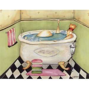 Bathing Lady II by Jennifer Garant 14x11 