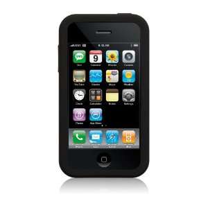  Simplism Silicone Case for iPhone   Black Cell Phones 