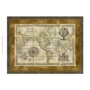  Vision Studio   Antique World Map