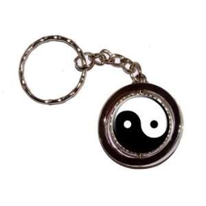  Yin Yang   Chinese Symbol   New Keychain Ring Automotive