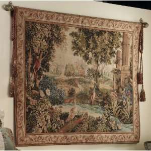  Entranced Verdure French Woven Tapestry Wall Hanging