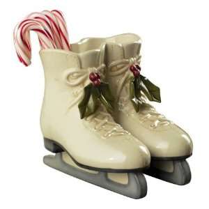  Grasslands Road Deck the Halls 7 by 6 Inch Ice Skate with 