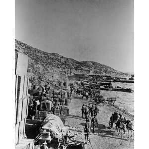  Gallipoli Anzac Cove Supply Train 1915 8 1/2 X 11 