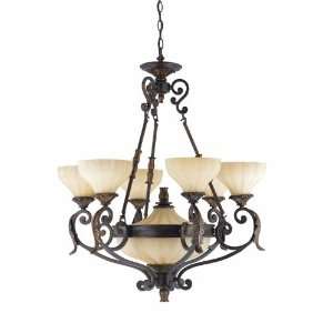   Venus Traditional / Classic Eight Light Chandelier from the Venus