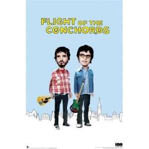  Flight of Conchords Bret Jemaine HBO Comedy TV Poster 24 x 
