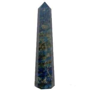 Lapis Tower 04 Blue Crystal Stone Spiritual Shamanic Healing Wand 