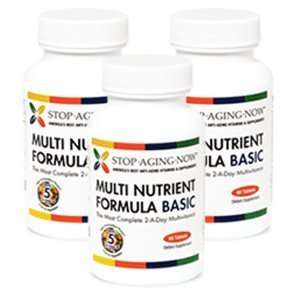 MULTI NUTRIENT BASIC® 2 A Day Multivitamin (3 Pack). The Best 2 A Day 