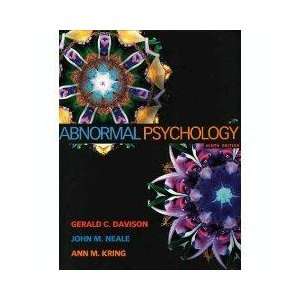  Abnormal Psychology, 9th Edition Gerald C. Davison Books