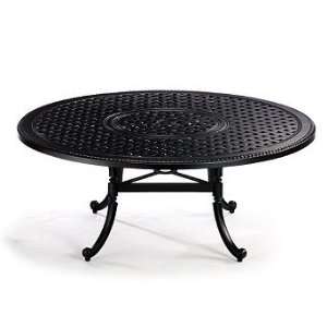  Carlisle Cast top Chat Table in Onyx Finish   Frontgate 